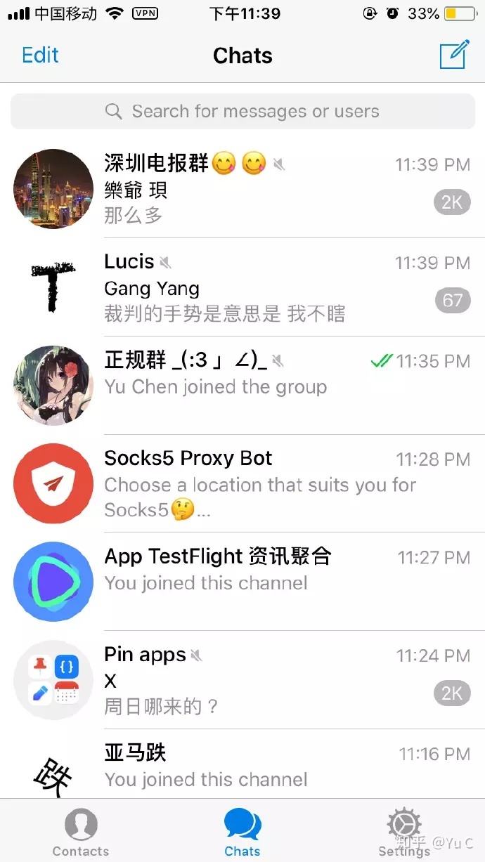 关于Telegram会看见自己手机号码的信息